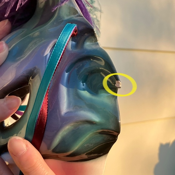 Porcelain Mask Wall Decor - Picture 5 of 6